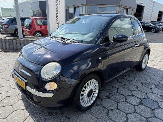 krockskadad bil auto Fiat 500 1.2 Lounge 2012/5