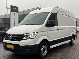 krockskadad bil bedrijf Volkswagen Crafter 35 2.0 TDI L3H3 Exclusive EURO VI AUTOMAAT 2024/10