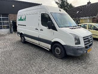 Unfall Kfz Van Volkswagen Crafter 2.5 TDI LANG HOOG. AIRCO. AD BLUE !! 2010/8