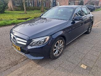Schadeauto Mercedes C-klasse 350e lease edition automaat hybrid 2016/12