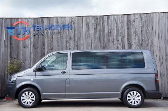 Voiture accidenté Volkswagen Transporter T5 2.0 TDi Lang 9-Persoons Airco Cruise DSG 103KW Euro 5 2014/8