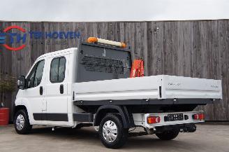 Peugeot Boxer 2.2 HDi Dubbele Cabine Open Laadbak Kraan Airco Trekhaak 96KW Euro 4 picture 2