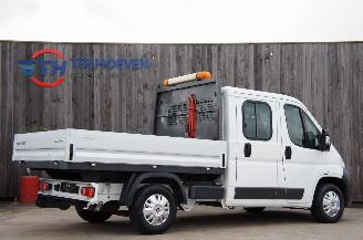 Peugeot Boxer 2.2 HDi Dubbele Cabine Open Laadbak Kraan Airco Trekhaak 96KW Euro 4 picture 3
