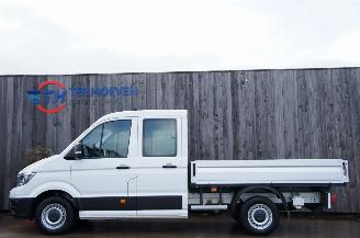 Unfallwagen Volkswagen Crafter 2.0 TDi Dubbele Cabine Open Laadklep Airco Cruise Camera 75KW Euro 6 2019/8