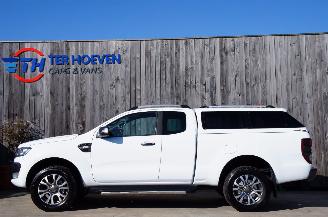 Avarii autoturisme Ford Ranger 3.2 TDCi Wildtrak Super cab 4X4 Airco Navi Tempomat ACC 147KW Euro 6 2019/2
