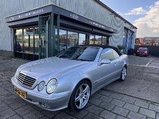 skadebil auto Mercedes CLK 200 KOMPRESSOR CABRIOLET AUTOMAAT 2000/11