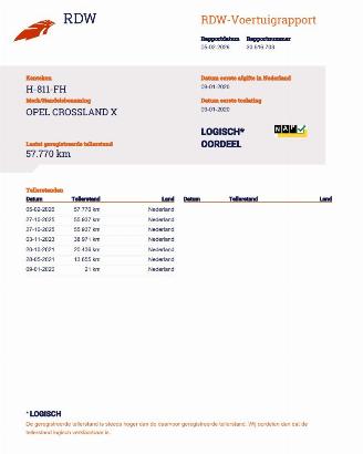 Opel Crossland X 1.2 Turbo 120 Jaar Edition Navi Airco picture 19