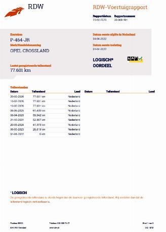 Opel Crossland 1.2 Edition Navi Airco picture 22