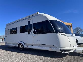 danneggiata roulotte Hobby  Premium 560 WLU Airco 2015/4