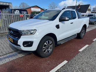 krockskadad bil bedrijf Ford Ranger 2.0D 156KW SUPERCAB.  WILDTRAK  AUT. 4WD KLIMA NAVI 2020/10