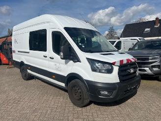 krockskadad bil bedrijf Ford Transit 350 2.0 TDCI 120KW DC 6P MAXI L4H3 RWD KLIMA  58000KM! 2024/5