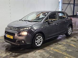 Auto incidentate Citroën C3 1.2 Vti 12V PureTech Hatchback  Benzine 1.199cc 60kW (82pk) FWD 2017/4