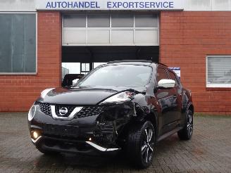 Damaged car Nissan Juke 85 kw Connecta, Panorama, Half leer, Navi, Climate & Cruise 2018/2