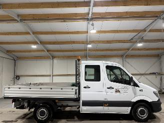 krockskadad bil bedrijf Mercedes Sprinter 213CDI  2.2  95kW Airco Laadbak 2014/3