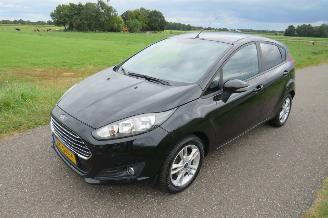 krockskadad bil auto Ford Fiesta 1.0 80pk Titanium 12-2014 Navigatie Airco 5drs  topstaat 2014/12