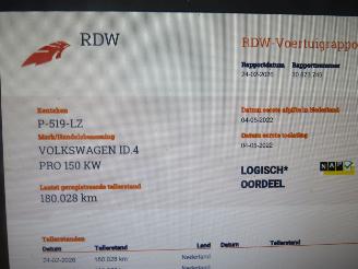 Volkswagen ID.4 Elektrisch 77kw  Pro Edition Automaat 2022 Camera Leer Stoelverwarming [ topstaat picture 11