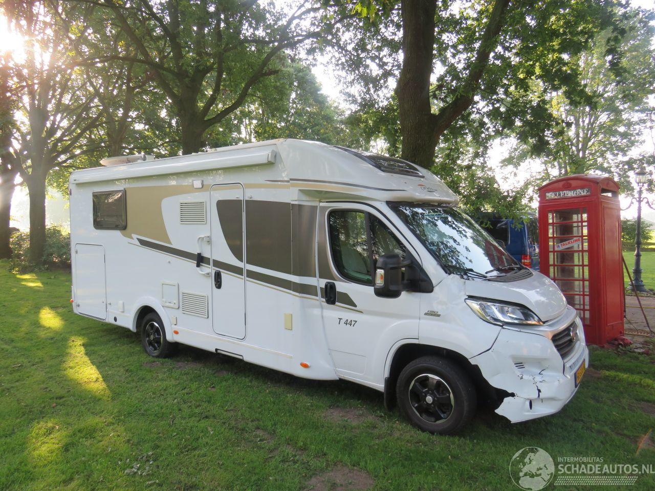 Fiat Ducato Roller Capron T447 6 persoons 2.3 Turbo 131pk 88.000 km Camera Navigatie zonnepanelen