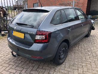 uszkodzony samochody osobowe Skoda Rapid Rapid Spaceback 1.0 TSI Greentech Cleve 2018/10