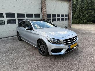 Unfallwagen Mercedes C-klasse 300 Prestige Automaat Pano Leder 2016/4