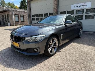 krockskadad bil auto BMW 4-serie Cabrio 430i xDrive Automaat Navi Clima Leder 2016/10