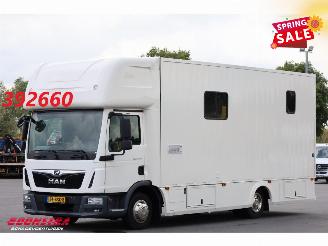 skadebil auto MAN TGL 8.190 Robrise Horsetruck + Camper Camera 61.047 KM! 2019/3