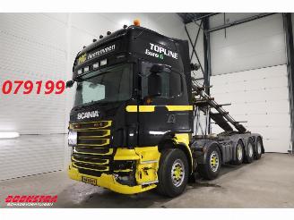 krockskadad bil vrachtwagen Scania R R480 10X2 Manual Full Air Retarder Euro 6 2012/10