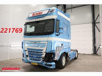 krockskadad bil vrachtwagen DAF XF 480 FT SSC ACC Standairco Euro 6 2018/7