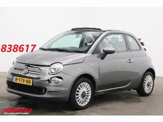 damaged passenger cars Fiat 500C 0.9 TwinAir Turbo Popstar Airco Cruise PDC 74.684 km! 2018/6