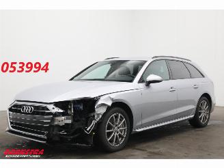 krockskadad bil auto Audi A4 Avant 40 TDI Advanced S-Line LED Navi Clima Cruise SHZ AHK 2023/4