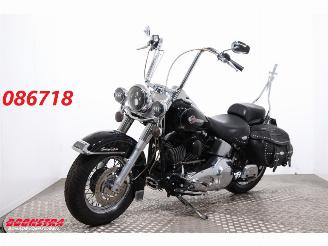 krockskadad bil motor Harley-Davidson  FLSTC Softail Heritage LED 2004/1