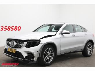 skadebil auto Mercedes GLC Coupé Coupé 250 4MATIC AMG Schuifdak Leder 360° ACC LED AHK 2017/10