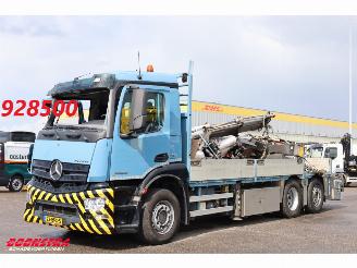 Unfall Kfz LKW Mercedes Antos 2843 Palfinger 34002 SH Kran BY 2015 6X2 2015/4
