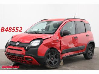 krockskadad bil auto Fiat Panda 1.2 Cross Airco Elek Ramen 85.313 km! 2019/1