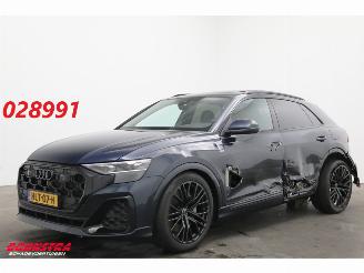krockskadad bil auto Audi Q8 55 TFSI e Quattro S-Line Pano LED Leder Memory Camera 2.478 km! 2025/4