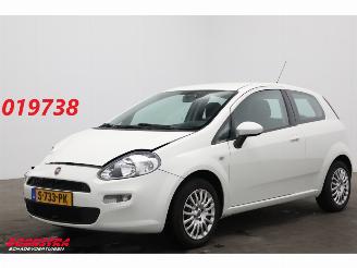 krockskadad bil auto Fiat Punto Evo 1.2 Pop Airco AHK 2014/1