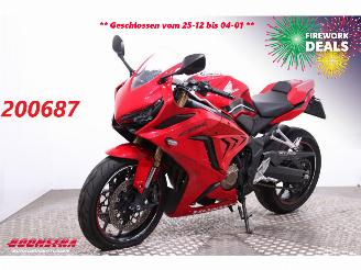 dommages motocyclettes  Honda  CBR 650R 95PK ABS Akrapovic LED 8.217 km! 2022/4