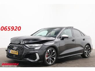 krockskadad bil auto Audi S3 Limousine 2.0 TFSI quattro Pano B&O Camera Nappa ACC SHZ 2020/12