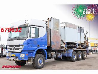 danneggiata veicoli industriali Mercedes Actros 3344AK 8/6X6 Manual Blatt/Blatt 2x PTO 2x Pump 2013/7