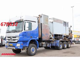 Käytettyjen trucks Mercedes Actros 3344AK 8/6X6 Manual Blatt/Blatt 2x PTO 2x Pump 2013/7