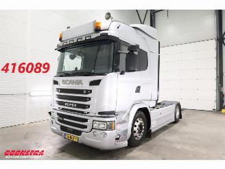 dañado camiones Scania G G450 4X2 Alcoa PTO Navi Camera Luft/Luft 2016/2