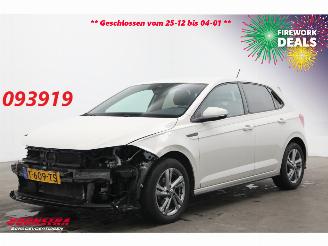 damaged passenger cars Volkswagen Polo 1.0 TSI R-Line LED ACC Clima Camera SHZ 2023/9