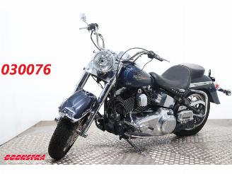 dommages motocyclettes  Harley-Davidson  FLSTC Heritage Softail Classic Python BY 2008 2008/1