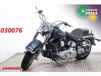 danneggiata motocicli Harley-Davidson  FLSTC Heritage Softail Classic Python BY 2008 2008/1