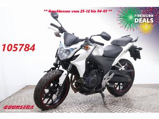 skadebil motor Honda CB 500 F C-ABS Leo Vince 2015/6