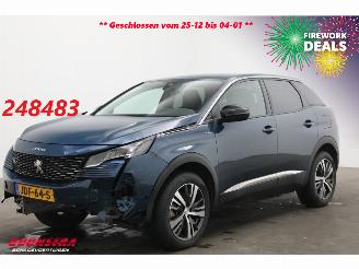 Vaurioauto  passenger cars Peugeot 3008 1.6 HYbrid 225 Blue Lease Allure Virtual Navi Cruise PDC AHK 2022/1