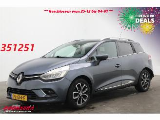 damaged passenger cars Renault Clio Grandtour Estate 0.9 TCe Intens LED Navi Clima Cruise PDC AHK 109.478 km! 2016/10