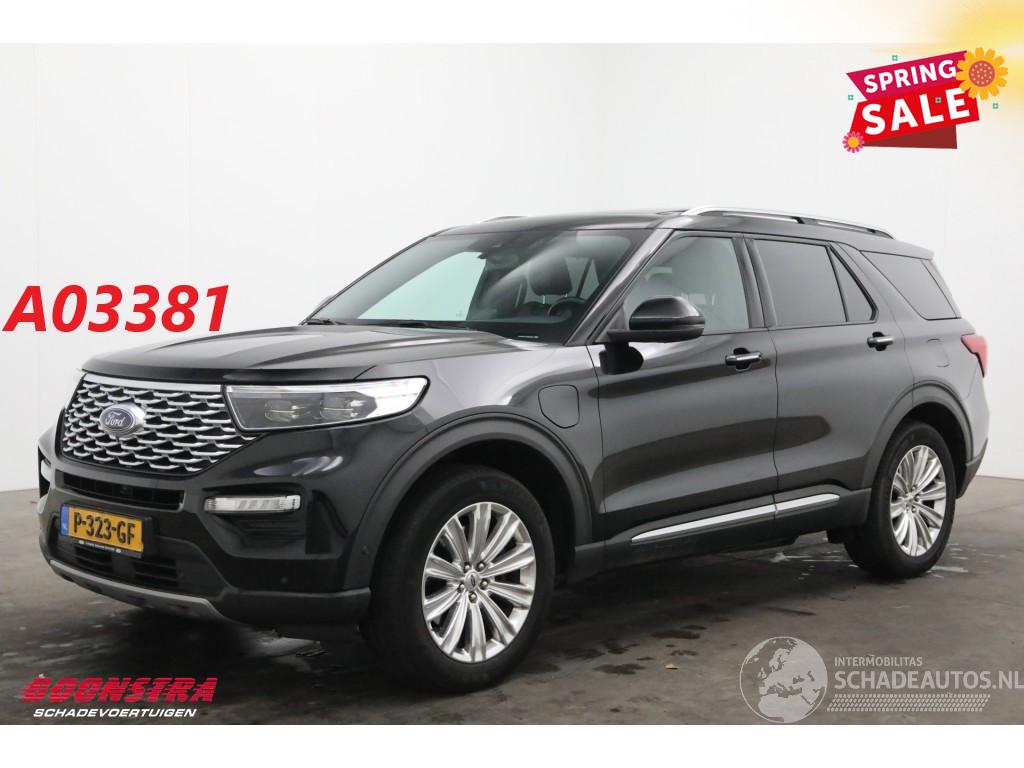Ford Explorer 3.0 V6 EcoBoost PHEV Platinum Pano LED ACC B&O Massage Memory 360°