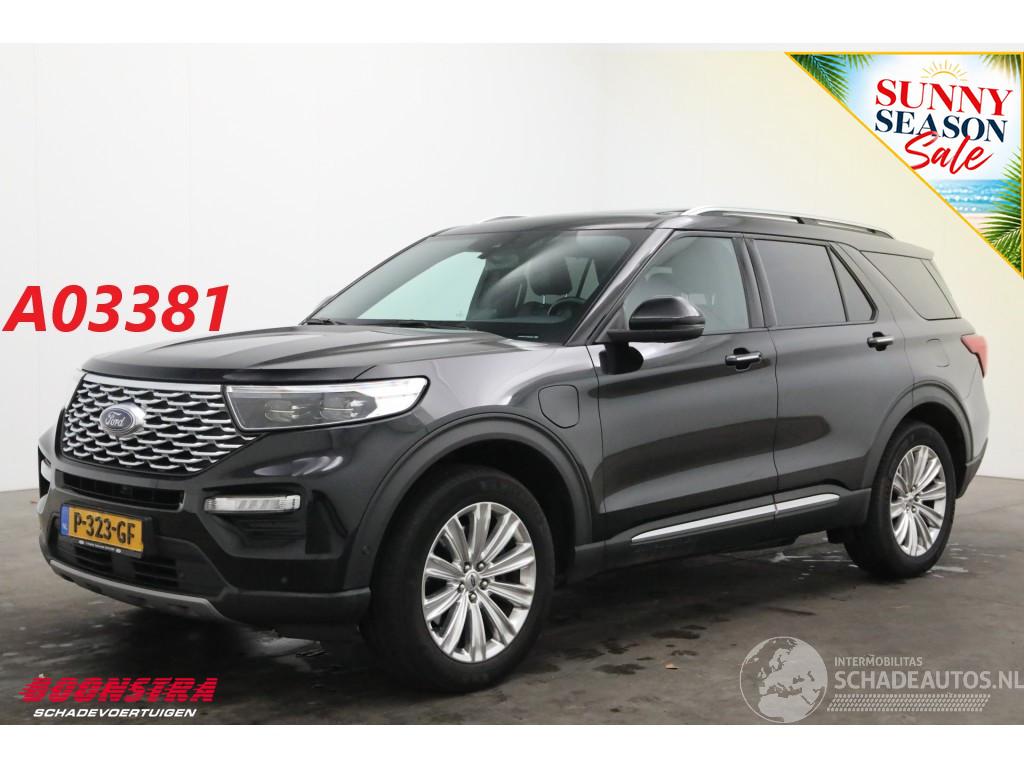 Ford Explorer 3.0 V6 EcoBoost PHEV Platinum Pano LED ACC B&O Massage Memory 360°