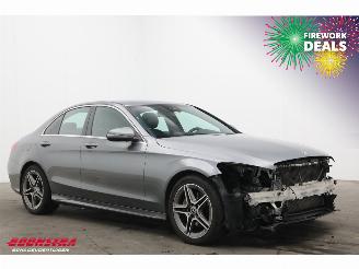 Mercedes C-klasse 200 9G-Tronic AMG Leder Navi Clima Cruise Camera SHZ picture 2