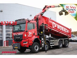 dañado camiones MAN TGS 43.510 8X8 Widespread Palfinger Q170Z84TI Kran 62.358 km!! 2024/1